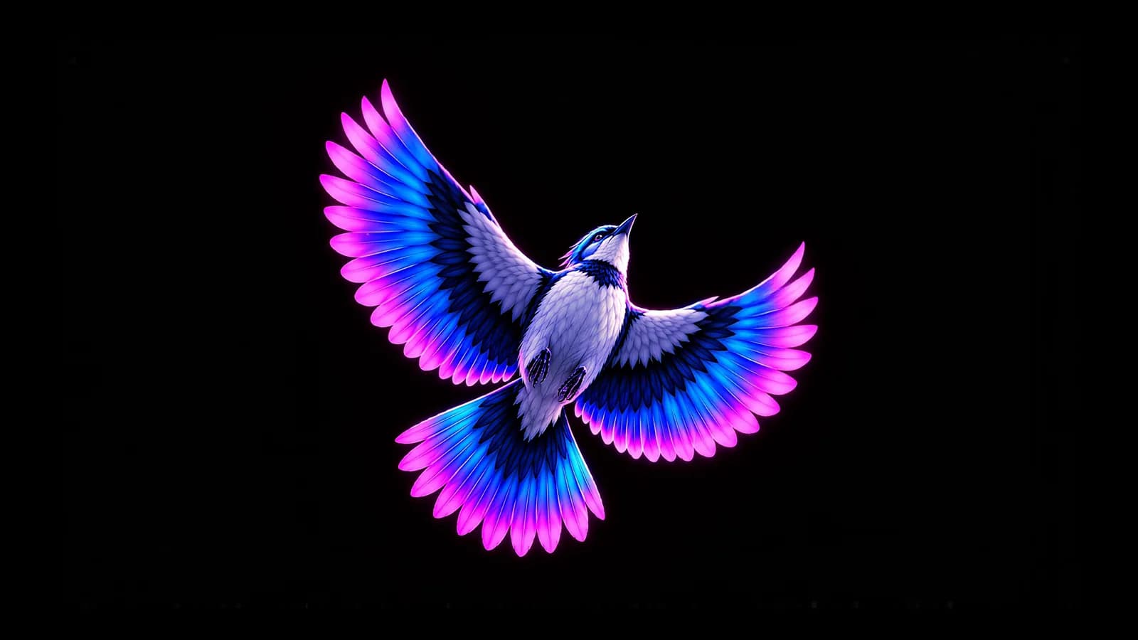 The Lark mascot.